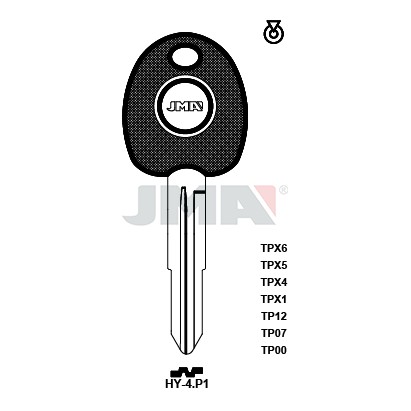 Llave en bruto JMA TP00HY-4.P1