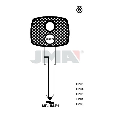 Llave en bruto JMA TP00ME-HM.P1