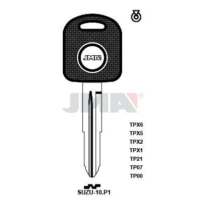 Llave en bruto JMA TP00SUZU-10.P1