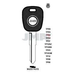 Llave en bruto JMA TP00SUZU-14.P2