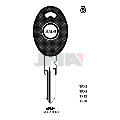 Llave en bruto JMA TP00TAT-1D.P2