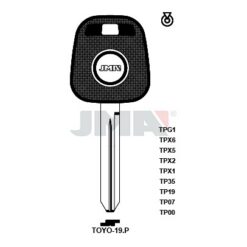 Llave en bruto JMA TP00TOYO-19.P