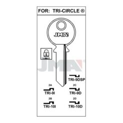 Llave en bruto JMA TRI-10I – vista agrupada