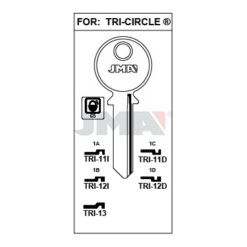 Llave en bruto JMA TRI-11D – vista agrupada