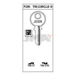 Llave en bruto JMA TRI-17D – vista agrupada