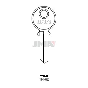 Llave en bruto JMA TRI-6D
