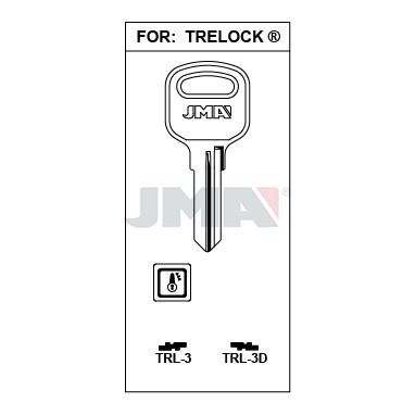 Llave en bruto JMA TRL-3D – vista agrupada