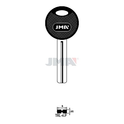 Llave en bruto JMA TRL-4.P