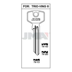 Llave en bruto JMA TV-1D – vista agrupada