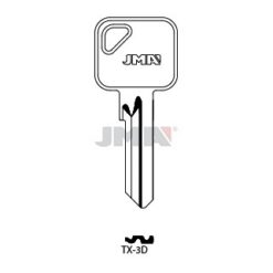 Llave en bruto JMA TX-3D