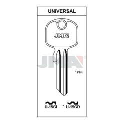 Llave en bruto JMA U-15GD – vista agrupada