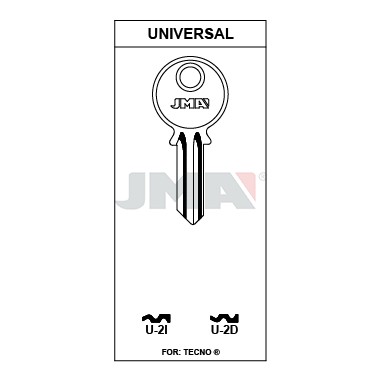 Llave en bruto JMA U-2D – vista agrupada