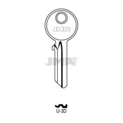 Llave en bruto JMA U-3D