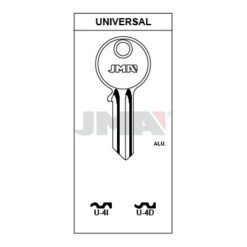 Llave en bruto JMA U-4D – vista agrupada