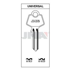 Llave en bruto JMA U-5CI – vista agrupada