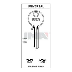 Llave en bruto JMA U-5I – vista agrupada