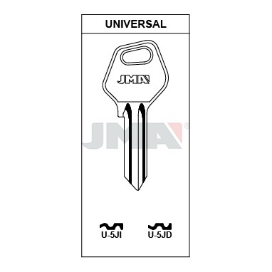 Llave en bruto JMA U-5JI – vista agrupada