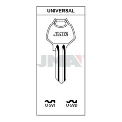 Llave en bruto JMA U-5VD – vista agrupada