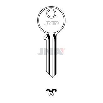 Llave en bruto JMA U-6I