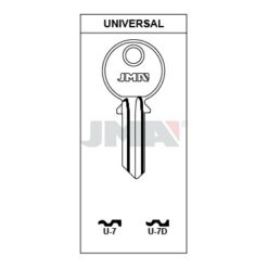Llave en bruto JMA U-7D – vista agrupada