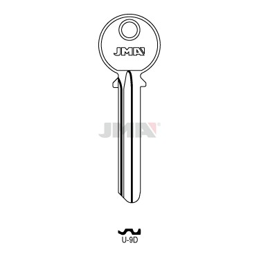 Llave en bruto JMA U-9D