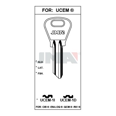 Llave en bruto JMA UCEM-1D – vista agrupada