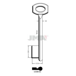 Llave en bruto JMA UCEM-3G