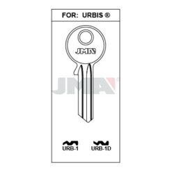 Llave en bruto JMA URB-1 – vista agrupada