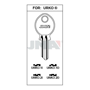 Llave en bruto JMA URKO-2I – vista agrupada
