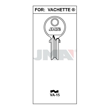 Llave en bruto JMA VA-15 – vista agrupada