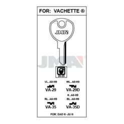 Llave en bruto JMA VA-29 – vista agrupada