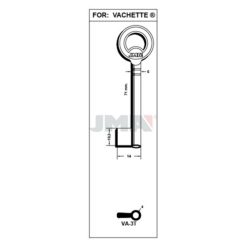 Llave en bruto JMA VA-3T – vista agrupada