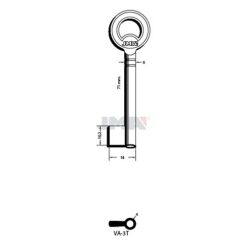 Llave en bruto JMA VA-3T