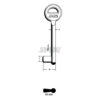 Llave en bruto JMA VA-400