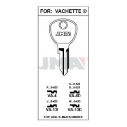Llave en bruto JMA VA-4 – vista agrupada