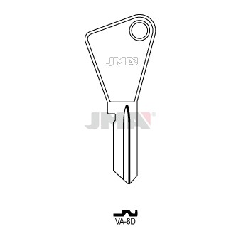 Llave en bruto JMA VA-8D