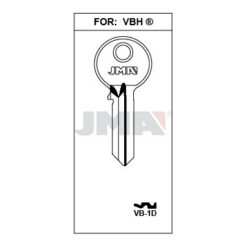 Llave en bruto JMA VB-1D – vista agrupada
