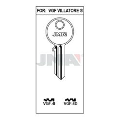 Llave en bruto JMA VGF-4I – vista agrupada