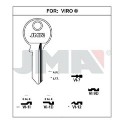 Llave en bruto JMA VI-1D – vista agrupada