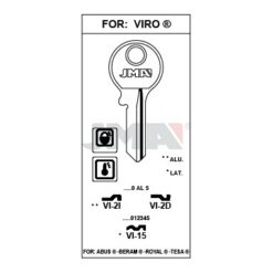 Llave en bruto JMA VI-2I – vista agrupada