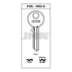 Llave en bruto JMA VI-8 – vista agrupada