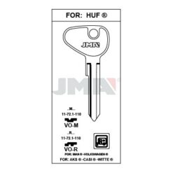 Llave en bruto JMA VO-R – vista agrupada