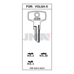 Llave en bruto JMA VOL-3 – vista agrupada
