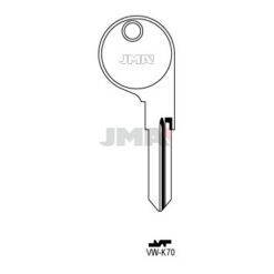 Llave en bruto JMA VW-K70