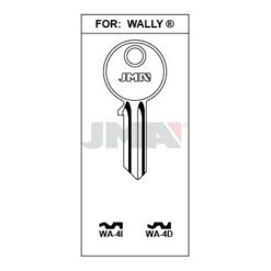 Llave en bruto JMA WA-4D – vista agrupada