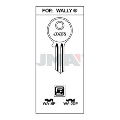 Llave en bruto JMA WA-5DP – vista agrupada