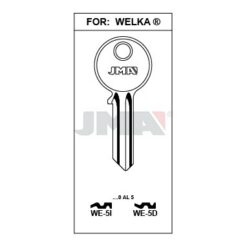 Llave en bruto JMA WE-5I – vista agrupada