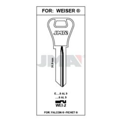 Llave en bruto JMA WEI-2 – vista agrupada