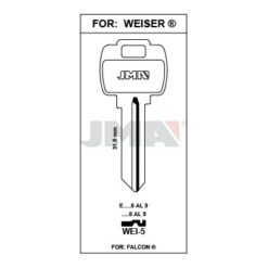 Llave en bruto JMA WEI-5 – vista agrupada