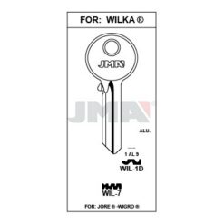 Llave en bruto JMA WIL-1D – vista agrupada